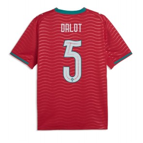Portugal Diogo Dalot #5 Domaci Dres SP 2026 Kratak Rukavima